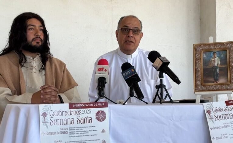 Celebra parroquia del Ojo de Agua 50 años del Viacrucis viviente